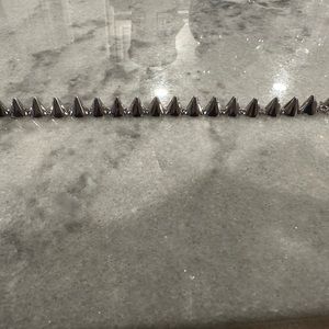 New Eddie Borgo silver cone tennis bracelet